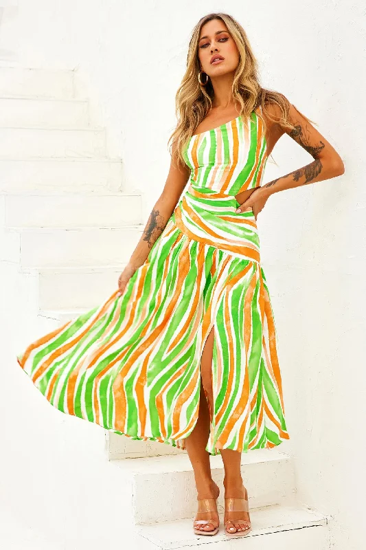 Elevate your style with fashionable women’s clothing   Opening Act Maxi Dress - Green