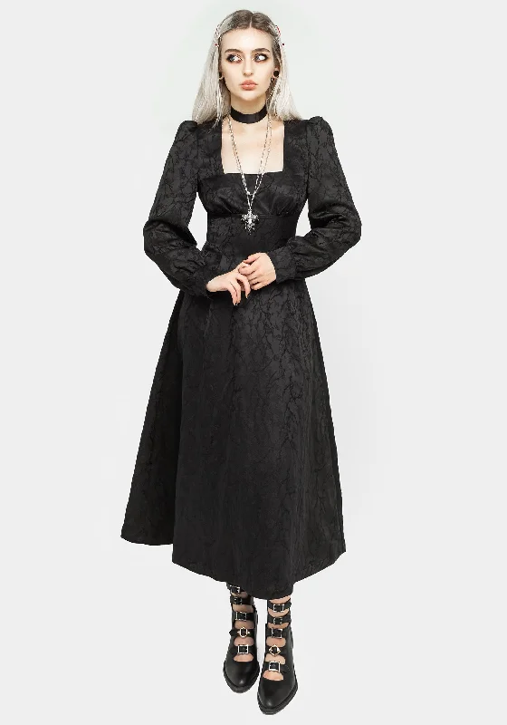 Rosamund Bishop Sleeve Midaxi Dress