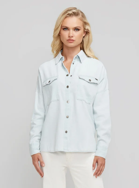 A perfect wardrobe for fashionable women   Blue Hope Nadya Shirt