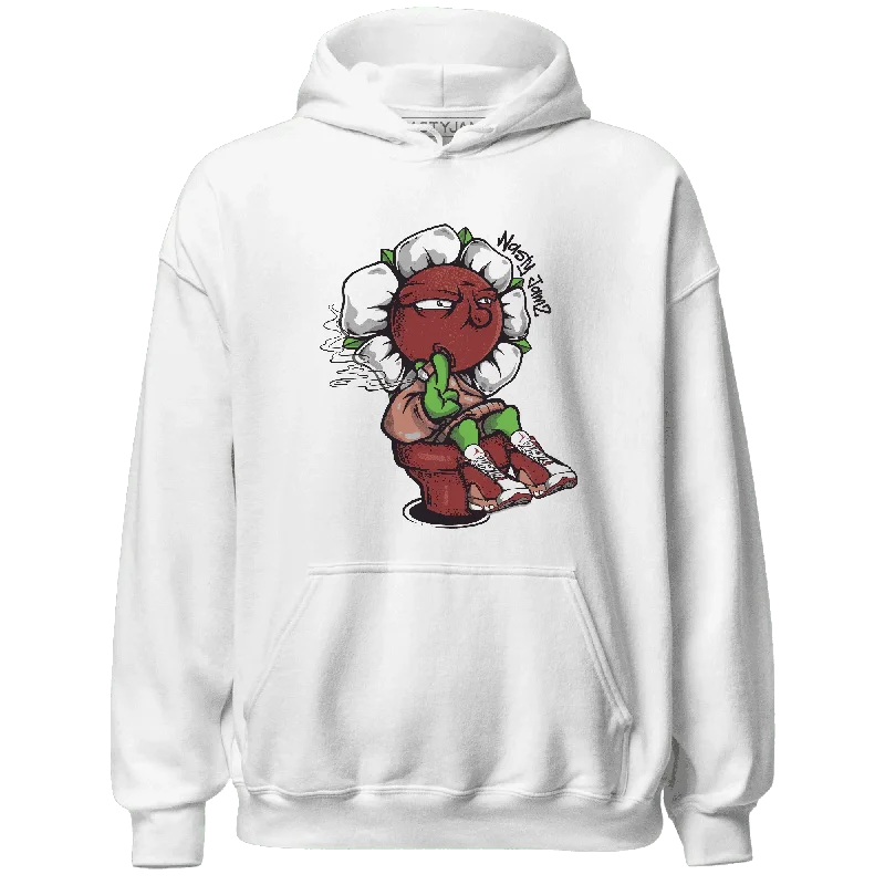 NastyJamz Dune Red 13s Hoodie Match Rebel Bloom