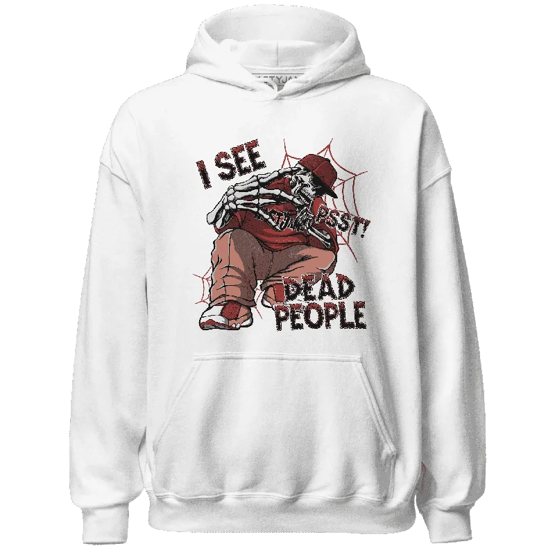 NastyJamz Dune Red 13s Hoodie Match Skull Whisper