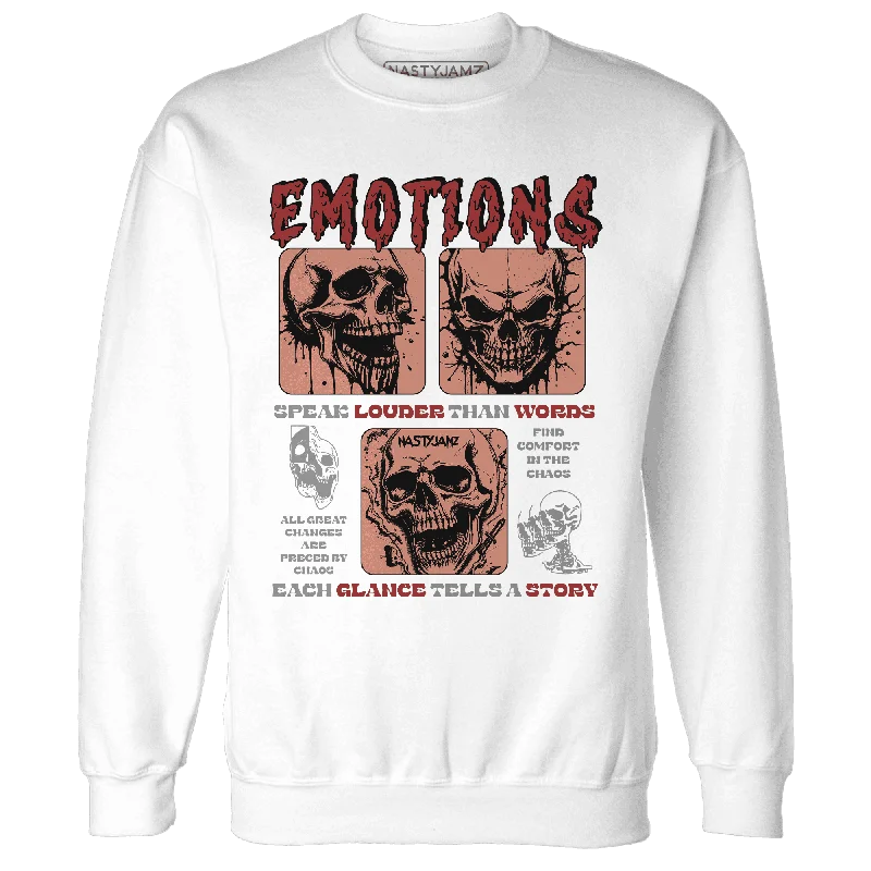 Dune Red 13s NastyJamz Sweatshirt Match Emotions Skull