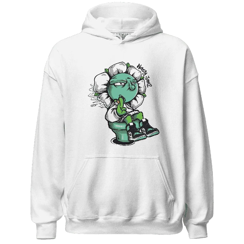 NastyJamz High OG Green Glow 1s Hoodie Match Rebel Bloom