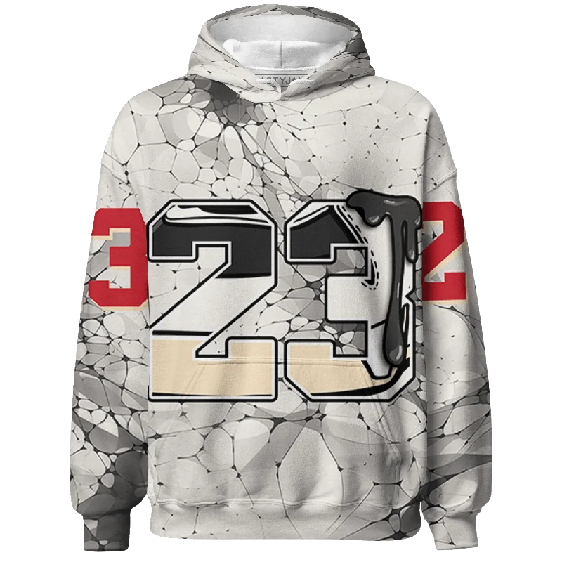 NastyJamz Jumman Jack University Red Hoodie Match 23 Sneaker 3D All-Over Print