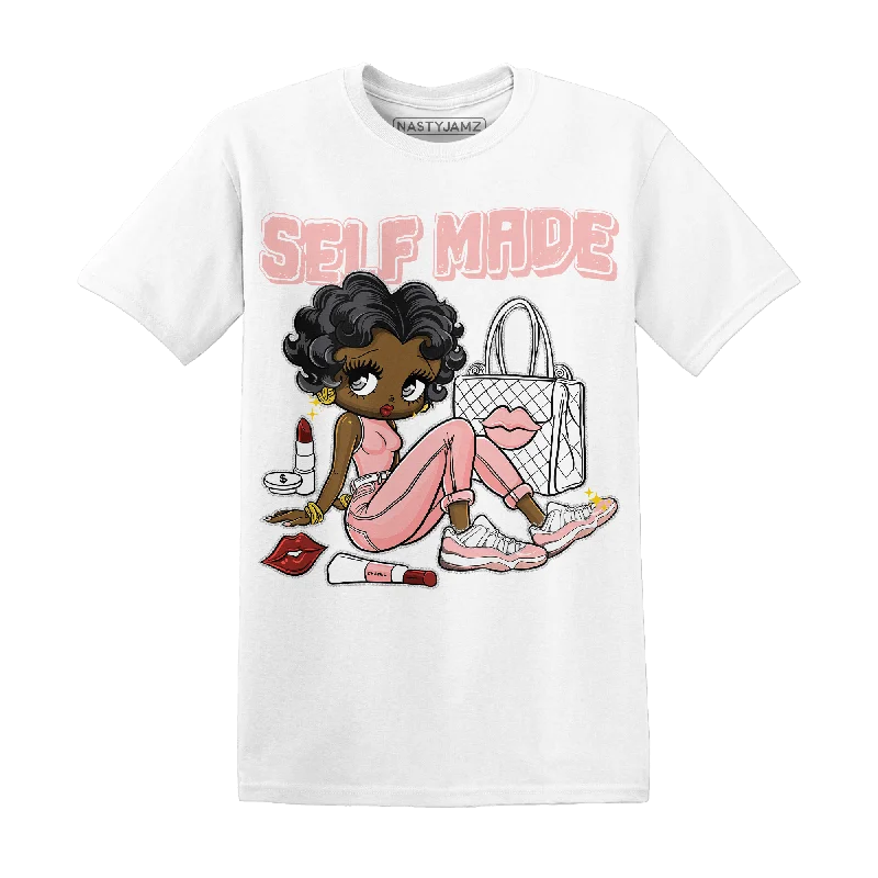 NastyJamz Low Legend Pink 11s T Shirt Match Sneaker Girl Selfmade