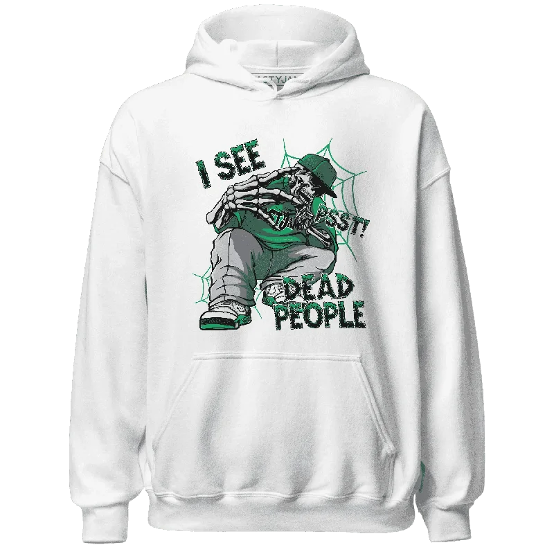 NastyJamz Lucky Green 5s Hoodie Match Skull Whisper