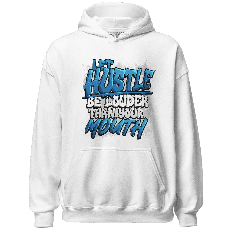 NastyJamz Industrial Blue 4s Hoodie Match Hustle Louder