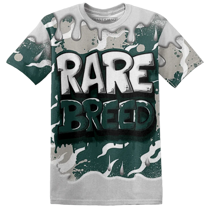 NastyJamz Oxidized Green 4s T Shirt Match Rare Breed 3D All-Over Print Drippin