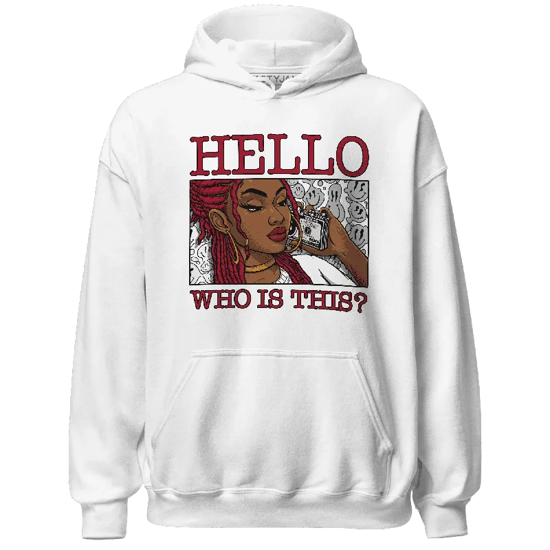 NastyJamz Retro Red Taxi 12s Hoodie Match Hello Girl