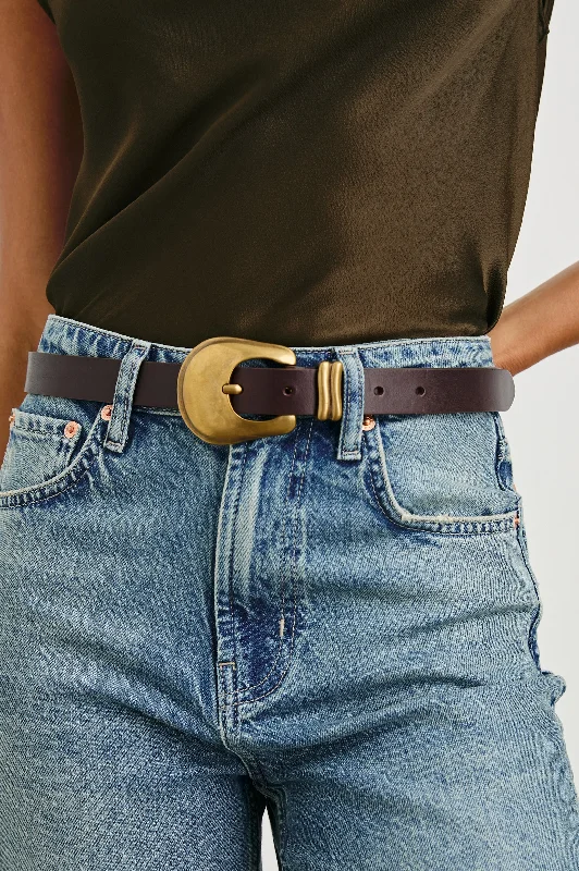 RODEO BELT - BROWN GOLD