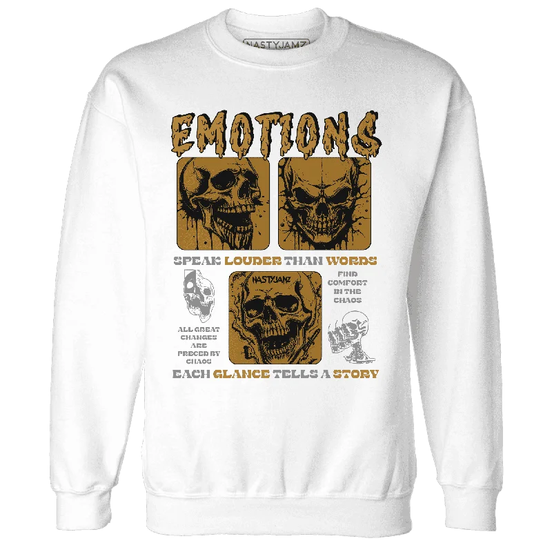 Wheat 13s NastyJamz Sweatshirt Match Emotions Skull