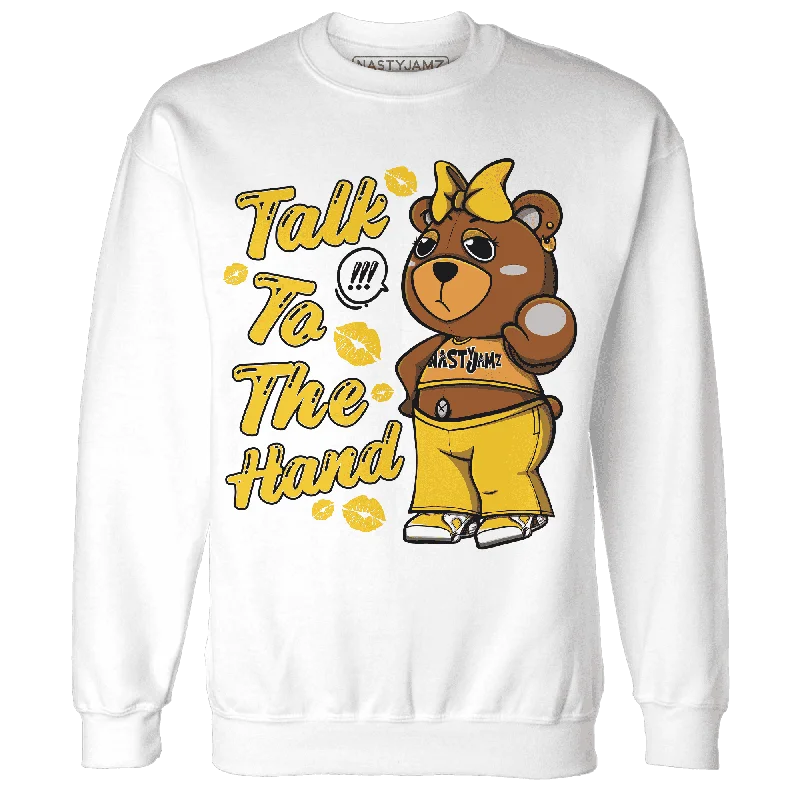 NastyJamz Yellow Ochre 6s Sweatshirt Match Talk To The Hand BERNIE